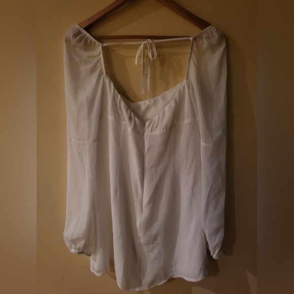 Tiger Mist Portland Dress - L - White - Picture 5 of 6